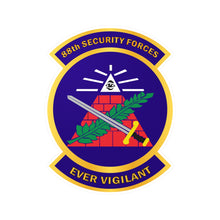 Load image into Gallery viewer, Kiss-Cut Vinyl Decals - USAF - 88th Security Force Squadron wo Txt
