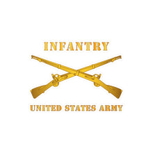 Load image into Gallery viewer, Kiss-Cut Vinyl Decals - Army - Infantry - Branch - US Amry X 300
