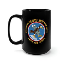 Load image into Gallery viewer, Black Mug 15oz - 772nd Bomb Squadron, 463rd Bomb Group - 15th AF X 300
