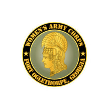 Load image into Gallery viewer, Kiss-Cut Vinyl Decals - Army - Women&#39;s Army Corps - Fort Oglethorpe, Georgia
