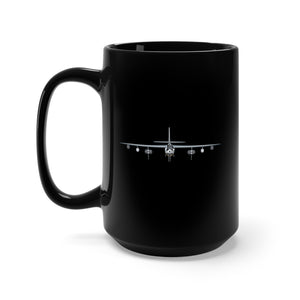 Black Mug 15oz - USAF - B-47 Stratojet - Ground wo Txt X 300