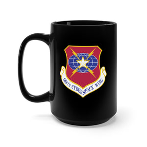 Black Mug 15oz - USAF - 688th Cyberspace Wing wo Txt X 300