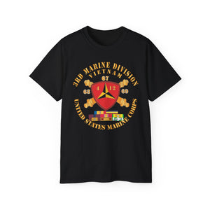 Unisex Ultra Cotton Tee - USMC - 3rd Marine Division - Special - 2 X 300