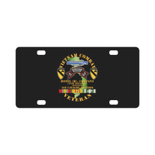 Load image into Gallery viewer, Vietnam Combat Vet - H Co 75th Infantry (Ranger) - 1st Cavalry Div SSI Classic License Plate
