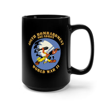 Load image into Gallery viewer, Black Mug 15oz - AAC - 406th Bombardment Squadron - WWII X 300
