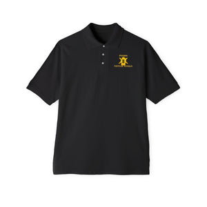 Men's Piqué Polo - PSYOPS w Branch Insignia - 8th Battalion Numeral - w Vietnam Vet Below