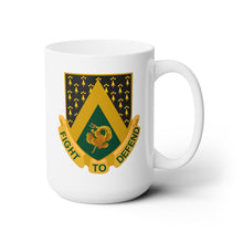 Load image into Gallery viewer, White Ceramic Mug 15oz - Army  - 240th Cavalry Regiment DUI wo Txt X 300
