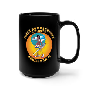 Black Mug 15oz - AAC - 788th Bombardment Squadron - WWII X 300