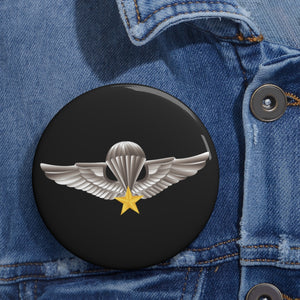 Custom Pin Buttons - Vietnam Airborne Qualification Badge X 300