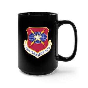 Black Mug 15oz - USAF - 688th Cyberspace Wing wo Txt X 300