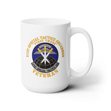 Load image into Gallery viewer, White Ceramic Mug 15oz - 21st Special Tactics Squadron - First There -Veteran X 300
