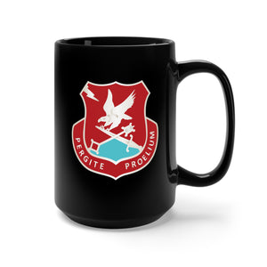 Black Mug 15oz - 506th Infantry Regiment, 4th Brigade Special Troops Battalion, 101st Airborne Division X 300