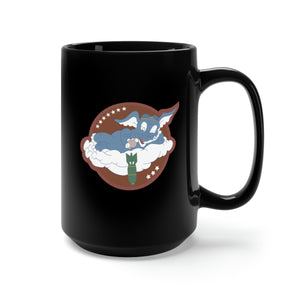 Black Mug 15oz - AAC - 873rd Bomb Squadron, 498th Bomb Group - 20th AAF wo Txt X 300