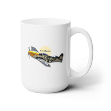 Load image into Gallery viewer, White Mug 15oz - Army Air Corps P-51 Mustang wo AAC
