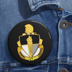 Custom Pin Buttons - SOF - JFK Special Warfare Center DUI wo txt