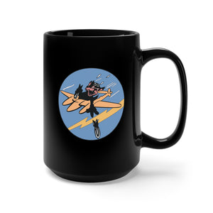 Black Mug 15oz - USAAF - 430th Fighter Squadron wo Txt