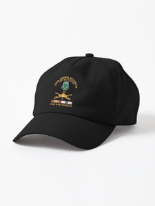 Dad Hat - 3rd Bn 33rd Armor Branch w 33rd Armor DUI - Cold War Veteran - COLD SVC - Hat X 300 Cap