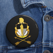 Load image into Gallery viewer, Custom Pin Buttons - SOF - JFK Special Warfare Center DUI - Br wo txt
