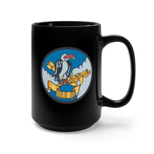 Load image into Gallery viewer, Black Mug 15oz - AAC - 824th Bomb Squadron, 484th Bomb Group - 15th AAF wo Txt X 300
