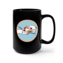 Load image into Gallery viewer, Black Mug 15oz - AAC - 782nd Bomb Squadron, 465th Bomb Group - 15th AF wo Txt X 300
