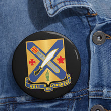 Load image into Gallery viewer, Custom Pin Buttons - DUI - 2nd Infantry Regiment wo Txt X 300
