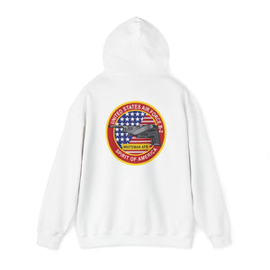 Unisex Heavy Blend™ Hooded Sweatshirt - Usaf - B2 - Spirit - Stealth Bomber Wo Txt