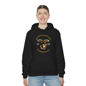 Unisex Heavy Blend™ Hooded Sweatshirt - Marine Barracks - Washington, D.C 1801 X 300