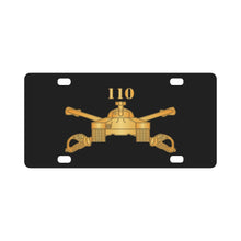 Load image into Gallery viewer, 110th Armor Regiment - AR Branch wo Txt X 300 Classic License Plate
