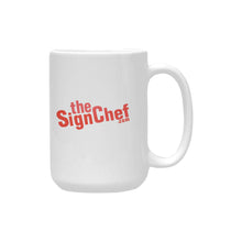 Load image into Gallery viewer, The Sign Chef Plus-Size Mug (15 OZ)
