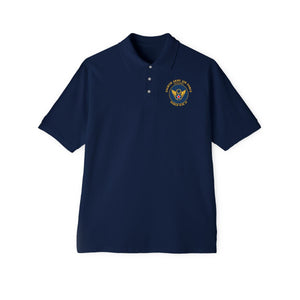 Men's Piqué Polo - 8th Air Force - WWII - USAAF