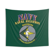 Load image into Gallery viewer, Indoor Wall Tapestries - Navy Attack Squadron 165  Tapestry
