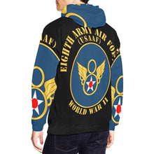 Load image into Gallery viewer, Men&#39;s All Over Print Hoodie (USA Size) (Model H13) - AAC - 8th Air Force - WWII - USAAF
