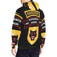 Load image into Gallery viewer, Men&#39;s All Over Print Hoodie (USA Size) (Model H13) - SOF - SSI - Vietnamese Ranger Advisor
