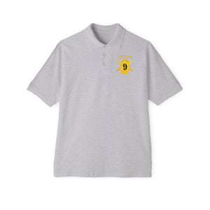 Men's Piqué Polo - PSYOPS w Branch Insignia - 9th Battalion Numeral - Line