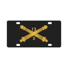 Load image into Gallery viewer, 3rd Bn 13th Field Artillery Regiment Classic License Plate
