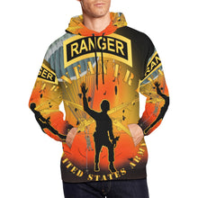 Load image into Gallery viewer, Men&#39;s All Over Print Hoodie (USA Size) (Model H13) - Infantry - Follow Me - Ranger Tab - Paratrooper - Battleground
