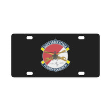 Load image into Gallery viewer, Quick Saber - 4th Squadron - SSI Classic License Plate
