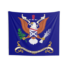 Load image into Gallery viewer, Indoor Wall Tapestries - 18th Infantry Regiment - IN OMNIA PARATUS - Regimental Colors Tapestry
