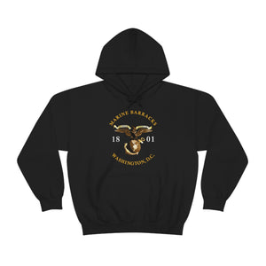 Unisex Heavy Blend™ Hooded Sweatshirt - Marine Barracks - Washington, D.C 1801 X 300