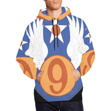 Load image into Gallery viewer, Men&#39;s All Over Print Hoodie (USA Size) (Model H13) - AAC - SSI - 9th Air Force
