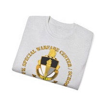 Load image into Gallery viewer, Unisex Ultra Cotton Tee - SOF - JFK Special Warfare Center - School Veteran wo BackGrnd
