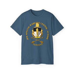 Unisex Ultra Cotton Tee - SOF - JFK Special Warfare Center - School Veteran wo BackGrnd