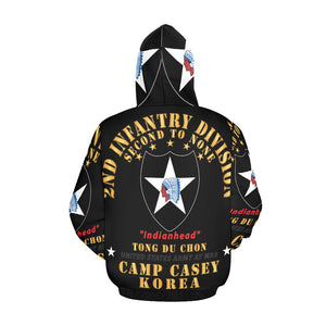 Men's All Over Print Hoodie (USA Size) (Model H13) - 2nd Infantry Div - Camp Casey Korea - Tong Du Chon