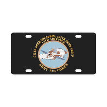 Load image into Gallery viewer, AAC - 782nd Bomb Squadron, 465th Bomb Group - 15th AF X 300 Classic License Plate
