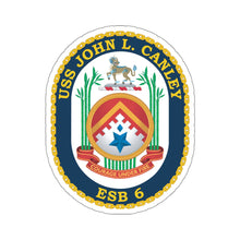 Load image into Gallery viewer, Kiss-Cut Stickers - USS John L Canley ESB 6 X 300
