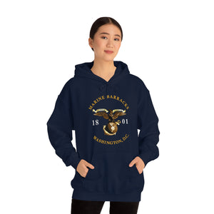 Unisex Heavy Blend™ Hooded Sweatshirt - Marine Barracks - Washington, D.C 1801 X 300