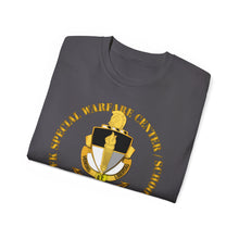 Load image into Gallery viewer, Unisex Ultra Cotton Tee - SOF - JFK Special Warfare Center - School Veteran wo BackGrnd
