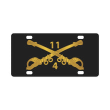 Load image into Gallery viewer, Cbt Avn Squadron - 4th Squadron, 11th ACR - Branch wo Txt X 300 Classic License Plate
