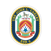 Load image into Gallery viewer, Kiss-Cut Stickers - USS John L Canley ESB 6 X 300
