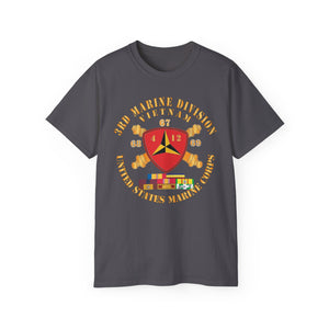 Unisex Ultra Cotton Tee - USMC - 3rd Marine Division - Special - 2 X 300